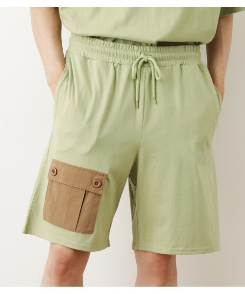 セール 異素材ﾎﾟｹｯﾄｼｮｰﾄﾊﾟﾝﾂwl その他パンツ Rodeo Crowns Wide Bowl ロデオクラウンズワイドボウル のファッション通販 Zozotown