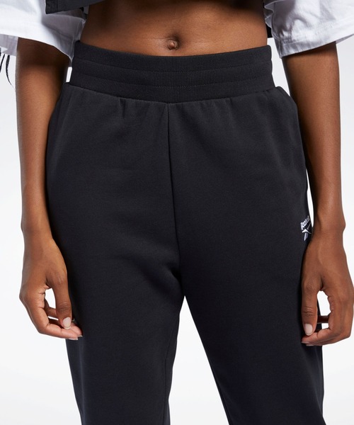 Reebok（リーボック）の「クラシックス フレンチ テリー パンツ / Classics French Terry Pants（スウェットパンツ・レディース・ブラック×ホワイト・SMALL/MEDIUM/LARGE/X-LARGE/X-SMALL）」の6枚目の写真