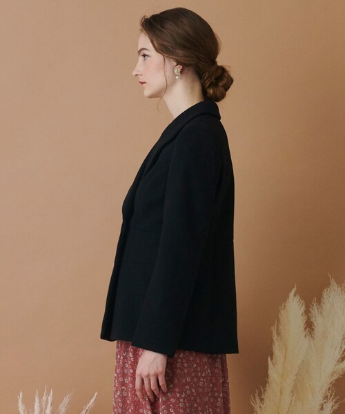 TOCCA(トッカ)の「【WEB限定】【TOCCA LAVENDER】MELTON JARSEY P COAT コート(その他アウター・レディース・ベージュ系/ライトグリーン系/ブラック系・4/0)」の18枚目の写真
