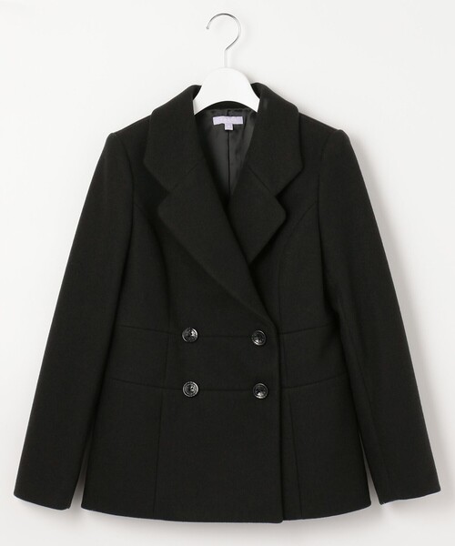 TOCCA(トッカ)の「【WEB限定】【TOCCA LAVENDER】MELTON JARSEY P COAT コート(その他アウター・レディース・ベージュ系/ライトグリーン系/ブラック系・4/0)」の12枚目の写真