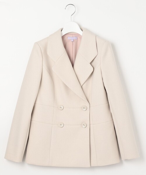 TOCCA(トッカ)の「【WEB限定】【TOCCA LAVENDER】MELTON JARSEY P COAT コート(その他アウター・レディース・ベージュ系/ライトグリーン系/ブラック系・4/0)」の11枚目の写真