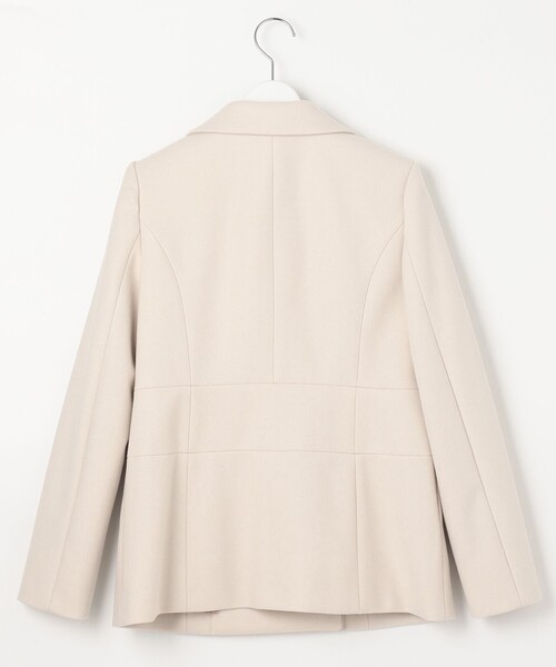 TOCCA(トッカ)の「【WEB限定】【TOCCA LAVENDER】MELTON JARSEY P COAT コート(その他アウター・レディース・ベージュ系/ライトグリーン系/ブラック系・4/0)」の10枚目の写真