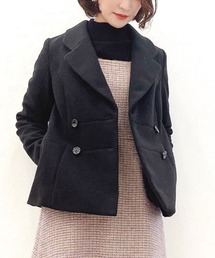 【WEB限定】【TOCCA LAVENDER】MELTON JARSEY P COAT コート