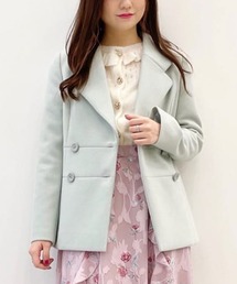 TOCCA（トッカ）の「【WEB限定】【TOCCA LAVENDER】MELTON JARSEY P COAT コート（その他アウター・レディース）」
