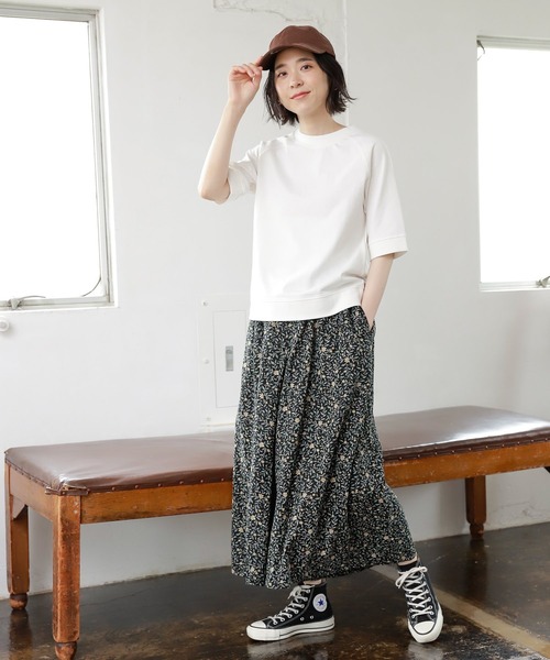 studio CLIP(スタディオクリップ)の「サラサラ快適タックスカーチョ(その他パンツ・レディース・サックスブルー/ピンク/その他1/その他2・MEDIUM/LARGE)」の5枚目の写真