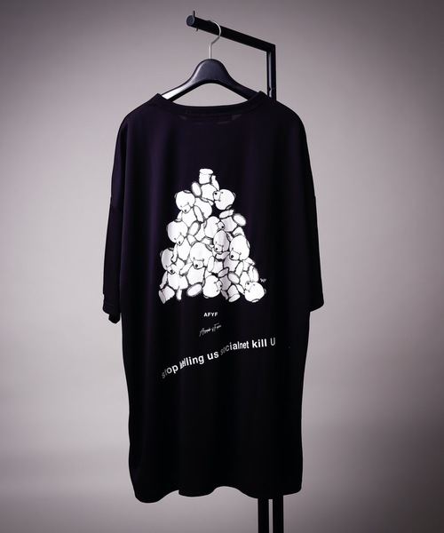 AFYF(エーエフワイエフ)の「AFYF MESH TRPRINT SS TEE3/ビッグシルエット オーバーサイズ メッシュTR グラフィックTシャツ(Tシャツ/カットソー・メンズ・ブラック系その他/ブラック系その他2/ブラック系その他3/ホワイト系その他6/ブラック系その他6/ホワイト系その他7/ホワイト系その他/ホワイト系その他5/ブラック系その他5/ブラック系その他7/ホワイト系その他2/ホワイト系その他3/その他/その他1/ホワイト系その他4/ブラック系その他4/その他3/その他2/その他4/その他5・FREE)」の18枚目の写真