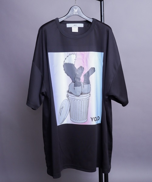 AFYF(エーエフワイエフ)の「AFYF MESH TRPRINT SS TEE3/ビッグシルエット オーバーサイズ メッシュTR グラフィックTシャツ(Tシャツ/カットソー・メンズ・ブラック系その他/ブラック系その他2/ブラック系その他3/ホワイト系その他6/ブラック系その他6/ホワイト系その他7/ホワイト系その他/ホワイト系その他5/ブラック系その他5/ブラック系その他7/ホワイト系その他2/ホワイト系その他3/その他/その他1/ホワイト系その他4/ブラック系その他4/その他3/その他2/その他4/その他5・FREE)」の14枚目の写真