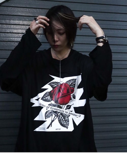 AFYF(エーエフワイエフ)の「AFYF MESH TRPRINT SS TEE3/ビッグシルエット オーバーサイズ メッシュTR グラフィックTシャツ(Tシャツ/カットソー・メンズ・ブラック系その他/ブラック系その他2/ブラック系その他3/ホワイト系その他6/ブラック系その他6/ホワイト系その他7/ホワイト系その他/ホワイト系その他5/ブラック系その他5/ブラック系その他7/ホワイト系その他2/ホワイト系その他3/その他/その他1/ホワイト系その他4/ブラック系その他4/その他3/その他2/その他4/その他5・FREE)」の15枚目の写真