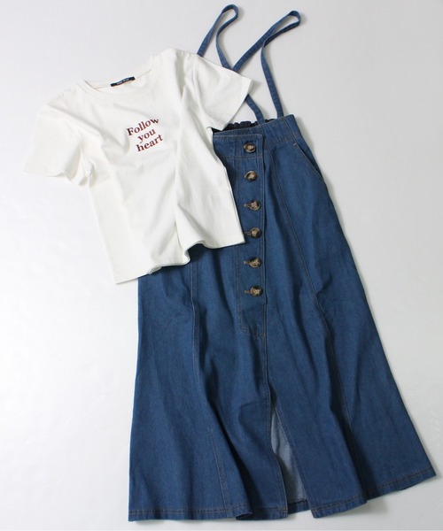 one way（ワンウェイ）の「【oneway】サス付き巻きスカート（スカート・レディース・ブラック/ベージュ/ダークブルー/ライトイエロー・FREE）」の4枚目の写真