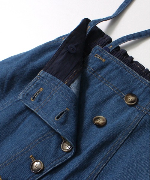 one way（ワンウェイ）の「【oneway】サス付き巻きスカート（スカート・レディース・ブラック/ベージュ/ダークブルー/ライトイエロー・FREE）」の9枚目の写真