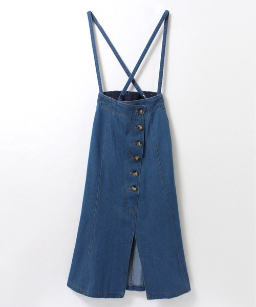 one way（ワンウェイ）の「【oneway】サス付き巻きスカート（スカート・レディース・ブラック/ベージュ/ダークブルー/ライトイエロー・FREE）」の10枚目の写真