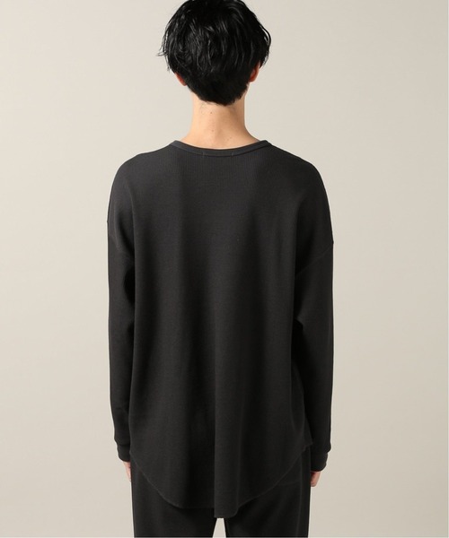 JOURNAL STANDARD（ジャーナルスタンダード）の「【WEB限定】【ロンT+パンツ+巾着袋の3点セット】T/Cワッフル ホームウェア セットアップ（Tシャツ/カットソー・メンズ・グレー/ブラック/キャメル・LARGE/SMALL/MEDIUM）」の16枚目の写真