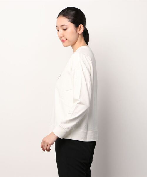 Banana Republic（バナナリパブリック）の「ロゴ スウェットシャツ（スウェット・レディース・アイボリー・S/M/L/XS）」の3枚目の写真