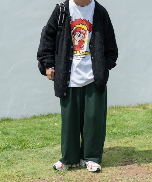 Perushu(ペルーシュ)の「【1周年記念アイテム】レトロプリントPerushuロンT(Tシャツ/カットソー・メンズ・ホワイト/ブラック系その他/ブラック/ホワイト系その他/ネイビー・LARGE/MEDIUM)」の17枚目の写真