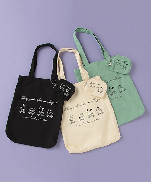 ハンドメイド☆ポーチ&トートバッグ LOVETOXIC（ラブトキシック）の「【Sanrio characters】ポーチつき