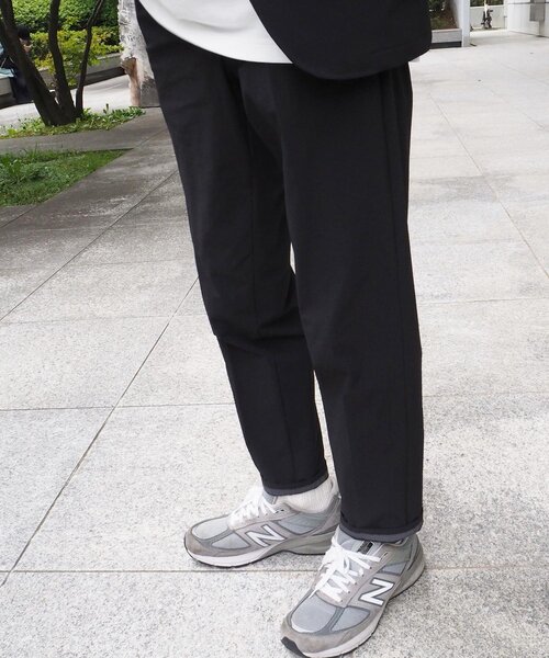 THE SHOP TK (ザ ショップ ティーケー )の「◆<CORDURA(R)>ムービングスラックス(スーツパンツ・メンズ・ブラック/カーキ・02/03/04)」の3枚目の写真