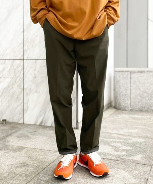 THE SHOP TK (ザ ショップ ティーケー )の「◆<CORDURA(R)>ムービングスラックス(スーツパンツ・メンズ・ブラック/カーキ・02/03/04)」の13枚目の写真