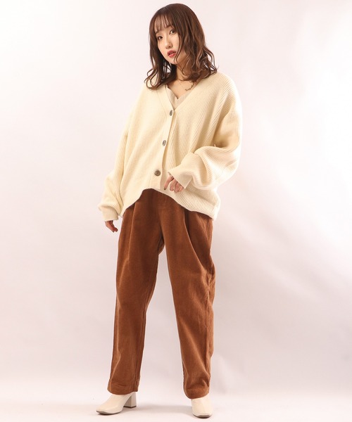 Revo.(レボ)の「コーデュロイ 2タック イージーパンツ(その他パンツ・メンズ・ブラック/ベージュ/ブラウン・L/M)」の17枚目の写真