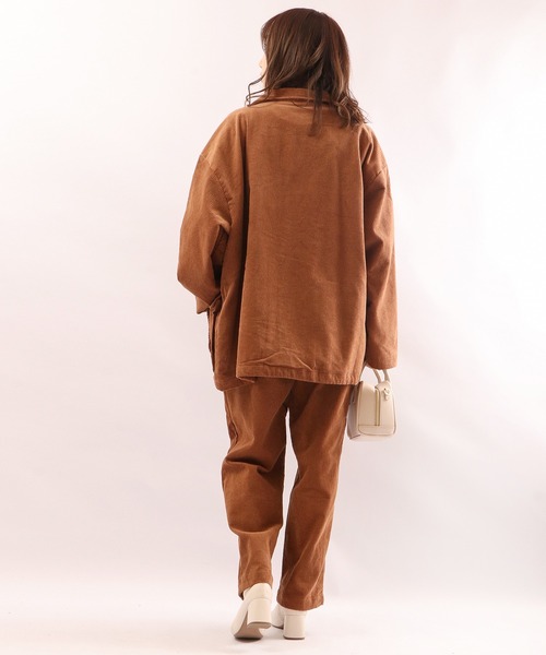 Revo.(レボ)の「コーデュロイ 2タック イージーパンツ(その他パンツ・メンズ・ブラック/ベージュ/ブラウン・L/M)」の19枚目の写真