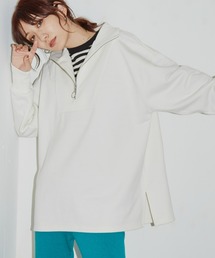 Auntie Rosa Holiday | ヘヴィーウェイト裏毛ハーフZIPプルオーバー(スウェット)