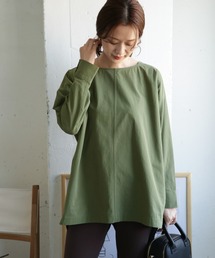 URBAN RESEARCH DOORS | コットンボートネックワイドブラウス(シャツ/ブラウス)