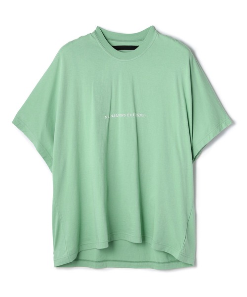 NILoS（ニルズ）の「NILoS/ニルズ/グラフィックプリントTシャツ/CutSewn ForMale/740CPM2（Tシャツ/カットソー・メンズ・ホワイト/ブラック/グリーン・1/2）」の11枚目の写真