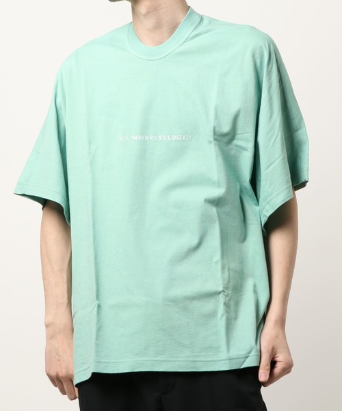 NILoS（ニルズ）の「NILoS/ニルズ/グラフィックプリントTシャツ/CutSewn ForMale/740CPM2（Tシャツ/カットソー・メンズ・ホワイト/ブラック/グリーン・1/2）」の21枚目の写真