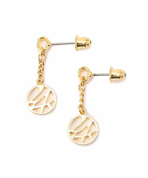 24karats(トゥウェンティーフォーカラッツ)の「Circle Logo Earring(ピアス(両耳用)・メンズ・ゴールド・FREE)」の5枚目の写真