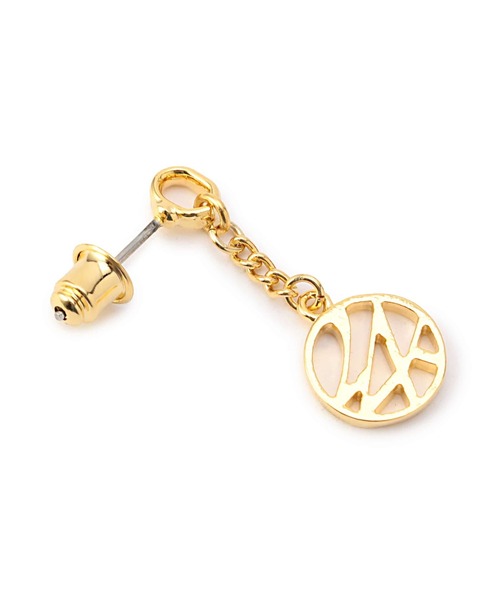 24karats(トゥウェンティーフォーカラッツ)の「Circle Logo Earring(ピアス(両耳用)・メンズ・ゴールド・FREE)」の6枚目の写真