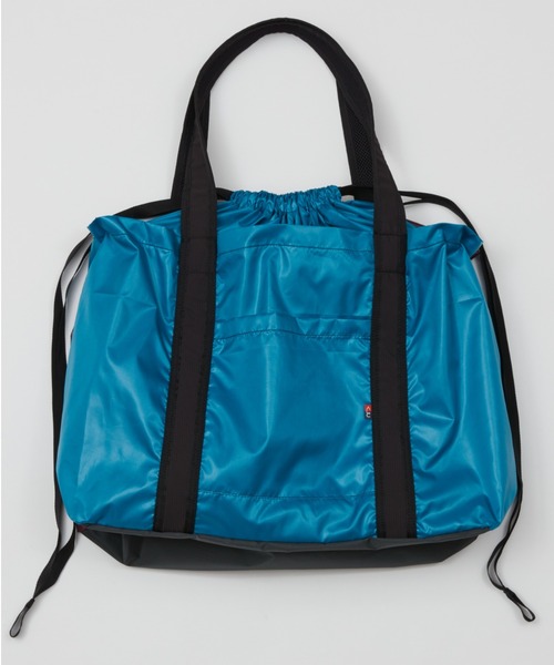 AlexanderLeeChang(アレキサンダーリーチャン)の「AlexanderLeeChang/アレキサンダーリーチャン 5050 POCKETABLE BIG TOTE AC052140(トートバッグ・メンズ・ネイビー/グレー/ブルー・FREE)」の19枚目の写真