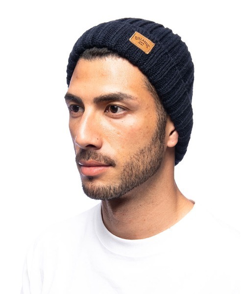 BILLABONG(ビラボン)の「BILLABONG キッズ RIB BEANIE ビーニー 【2021年秋冬モデル】/ビラボンキッズニットキャップ(ニットキャップ/ビーニー・キッズ・ブラック/ネイビー/ブラウン・FREE)」の1枚目の写真