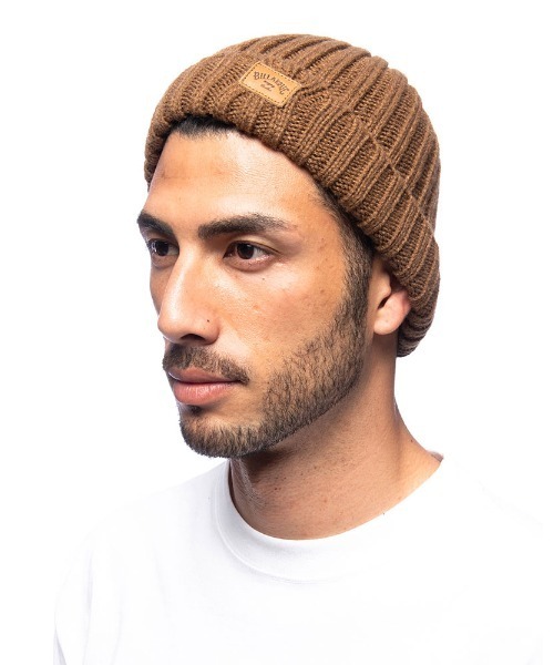 BILLABONG(ビラボン)の「BILLABONG キッズ RIB BEANIE ビーニー 【2021年秋冬モデル】/ビラボンキッズニットキャップ(ニットキャップ/ビーニー・キッズ・ブラック/ネイビー/ブラウン・FREE)」の3枚目の写真