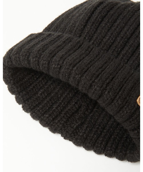 BILLABONG(ビラボン)の「BILLABONG キッズ RIB BEANIE ビーニー 【2021年秋冬モデル】/ビラボンキッズニットキャップ(ニットキャップ/ビーニー・キッズ・ブラック/ネイビー/ブラウン・FREE)」の7枚目の写真