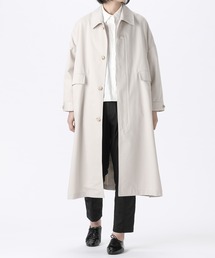 UMEHARU COAT：オーバーステンカラーコート