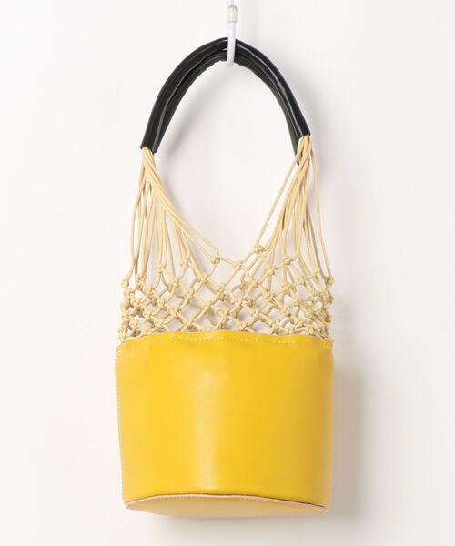 PROTCOL（プロトコル）の「PROTCOL / Round Mini Shoulder Bag / ラウンドミニショルダーバッグ（ショルダーバッグ・レディース・ブラック/イエロー・FREE）」の2枚目の写真