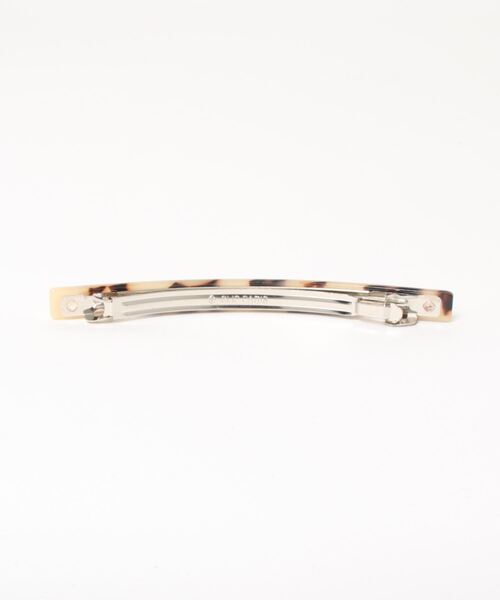 N.（N. Natural Beauty Basic）（エヌエヌナチュラルビューティーベーシック）の「マーブルバーバレッタ（バレッタ/ヘアクリップ・レディース・ベージュ系その他・ﾌﾘ-）」の2枚目の写真