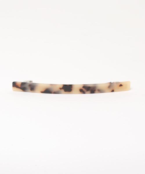 N.（N. Natural Beauty Basic）（エヌエヌナチュラルビューティーベーシック）の「マーブルバーバレッタ（バレッタ/ヘアクリップ・レディース・ベージュ系その他・ﾌﾘ-）」の6枚目の写真