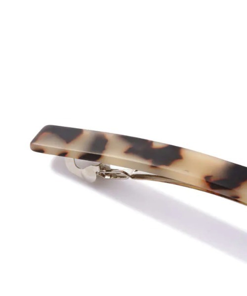 N.（N. Natural Beauty Basic）（エヌエヌナチュラルビューティーベーシック）の「マーブルバーバレッタ（バレッタ/ヘアクリップ・レディース・ベージュ系その他・ﾌﾘ-）」の5枚目の写真