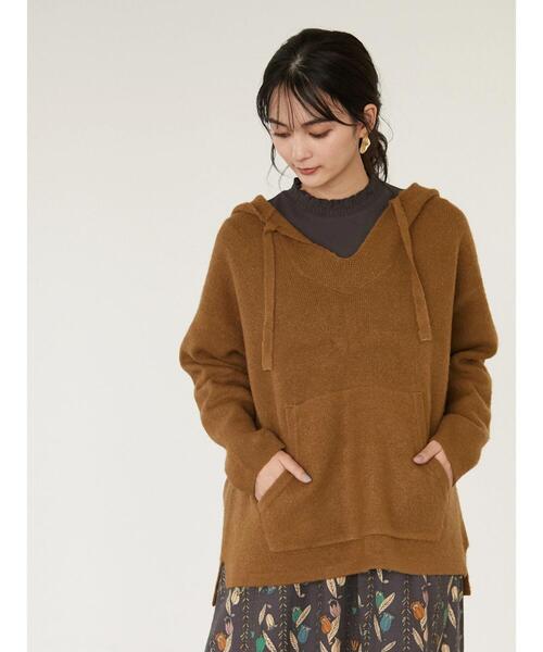 CRAFT STANDARD BOUTIQUE(クラフトスタンダードブティック)の「シャーリングハイネックカットプルオーバー *(Tシャツ/カットソー・レディース・チャコールグレー/ブラック/オフホワイト・FREE)」の14枚目の写真