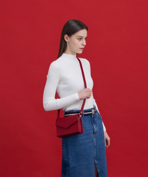 ATEMSTUDIO(アトムステュディオ)の「【ATEMSTUDIO 】ハコ ミニ クロスバッグ(ショルダーバッグ・レディース・ブラック/ブラウン/ピンク/ミント/キャメル/バーガンディー・FREE)」の6枚目の写真