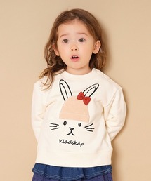 kladskap | ウサギアップリケトレーナー(スウェット)