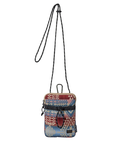 ROXY(ロキシー)の「PENDLETON NECKPOUCH/ロキシーペンドルトンネックポーチ(ショルダーバッグ・レディース・ブラック/レッド・FREE)」の3枚目の写真