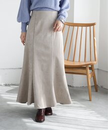 RAY CASSIN | 光沢スウェードマーメイドスカート(スカート)