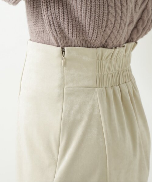 RAY CASSIN(レイカズン)の「光沢スウェードマーメイドスカート(スカート・レディース・グリーン/モカ/キナリ・FREE)」の20枚目の写真