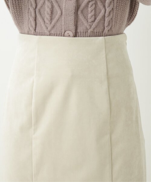 RAY CASSIN(レイカズン)の「光沢スウェードマーメイドスカート(スカート・レディース・グリーン/モカ/キナリ・FREE)」の21枚目の写真