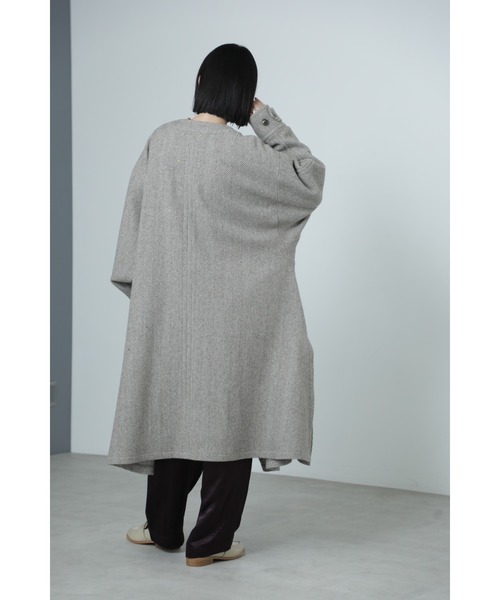 mici（ミチ）の「(mici)ガウンコート（その他アウター・レディース・ブラウン/ベージュ・ONE SIZE）」の16枚目の写真