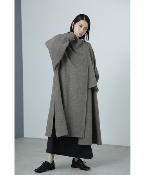 mici（ミチ）の「(mici)ガウンコート（その他アウター・レディース・ブラウン/ベージュ・ONE SIZE）」の19枚目の写真