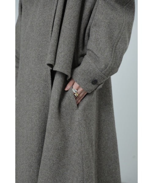 mici（ミチ）の「(mici)ガウンコート（その他アウター・レディース・ブラウン/ベージュ・ONE SIZE）」の20枚目の写真