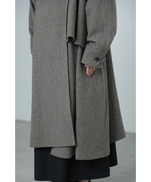 mici（ミチ）の「(mici)ガウンコート（その他アウター・レディース・ブラウン/ベージュ・ONE SIZE）」の15枚目の写真
