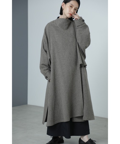 mici（ミチ）の「(mici)ガウンコート（その他アウター・レディース・ブラウン/ベージュ・ONE SIZE）」の6枚目の写真